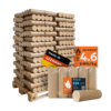 Brennholzbriketts Heizfuxx Nestro XL Blau – Palette 960 kg